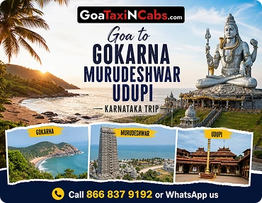 Goa to Gokarna Murudeshwar Udupi Karnataka trip