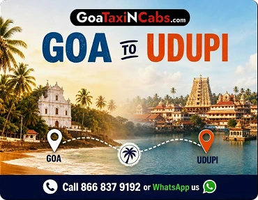 Goa to Udupi Taxi